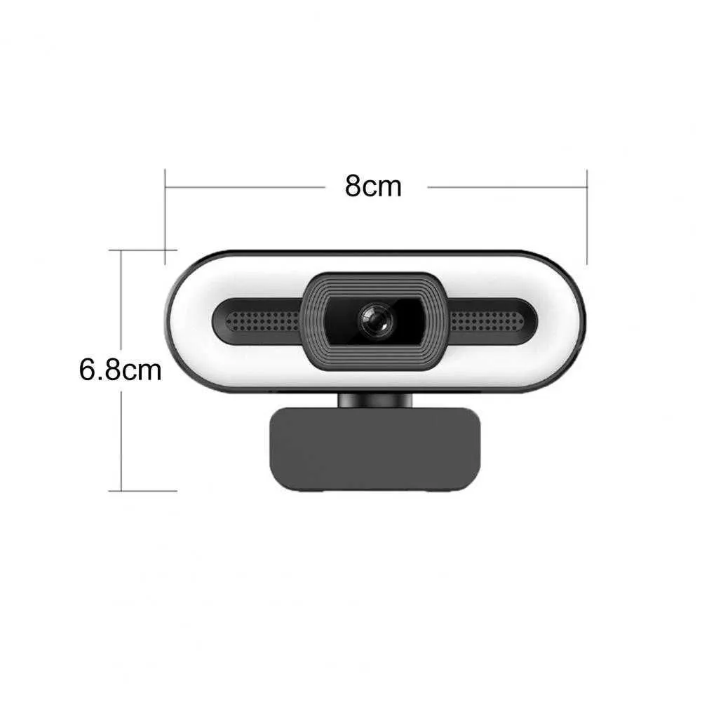 ウェブカメラ高品質のウェブカメラプラグPCウェブカメラインターフェイス回転可能1080p/2KコンピューターWebカメラ