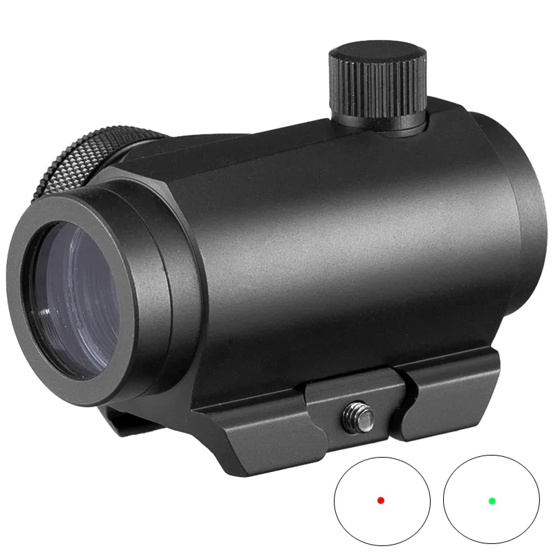 نار ذئب ريد نقطة 20 ملم نطاق مسدس البصريات البصريات Riflex الصيد بنادق Red Dot Airsoft Air Guns Scopes Hololographic