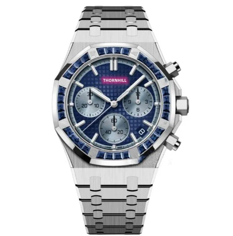 DHgate.com:Stainless Steel Chronograph Watch with Sub Dials
