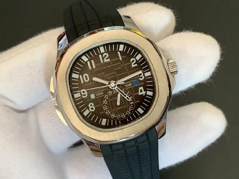 designer di orologi da uomo Orologi meccanici di alta qualità 40mm Nautilus Boutique Cinturino in caucciù Orologi di design per uomo Orologio all'ingrosso regalo baida001