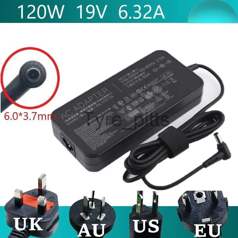 Autres Chargeurs de Batteries 19V 6.32A 120W 6.0*3.7mm Adaptateur Chargeur Pour Asus TUF Gaming FX705GM FX705GE FX705GD FX505 FX505GD FX505GE FX505GD FX505DY x0723