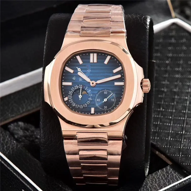 mens watch designer Mechanical watches high quality 40mm Nautilus Boutique Steel Strap Designer watches for men Wholesale Watch gift baida aa1