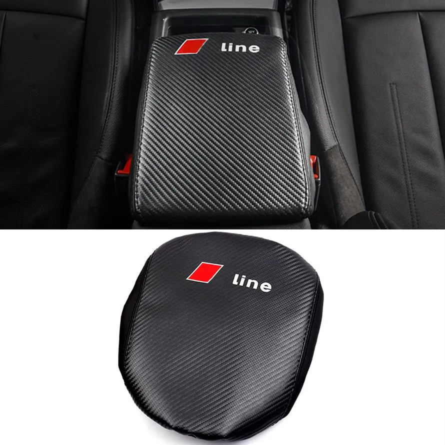 Auto Auto Pflege Center Armlehne Box Schutz Abdeckung Leder Matte Pad Kissen Innen Zubehör für Audi A4 A5 S4 S5 b9 2017-2020293H