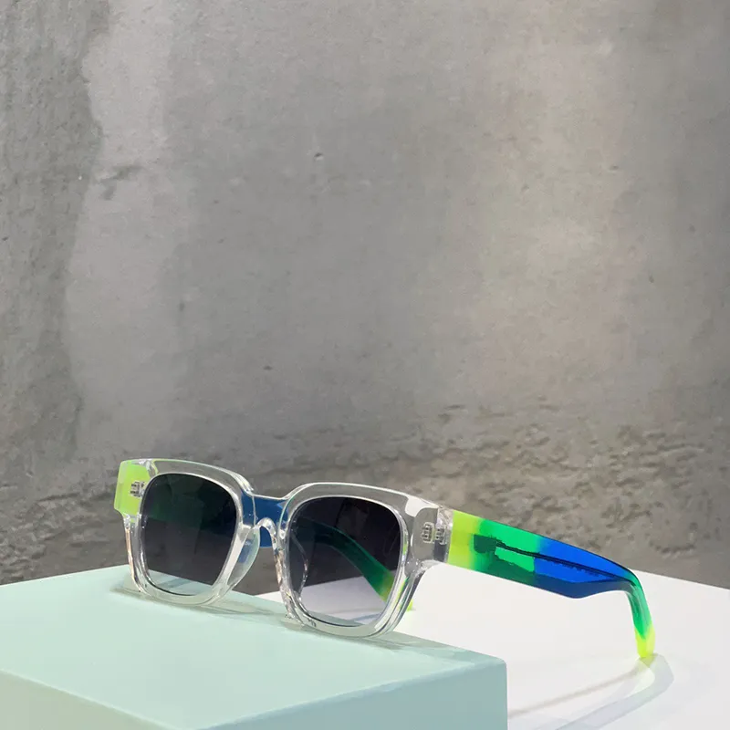 Óculos de sol de grife OERI018 Óculos de sol masculinos e femininos Fibra de acetato Âmbar Design exclusivo Moda Retro Condução Turismo ao ar livre Praia Férias