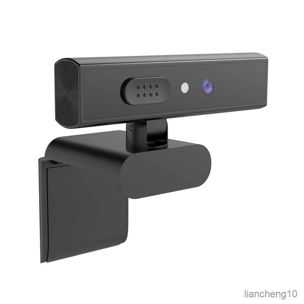 Webcams Webcam de Reconhecimento Facial Para Windows Windows Hello Identification Login Full 1080P Web Camera Para Computador Portátil R230728