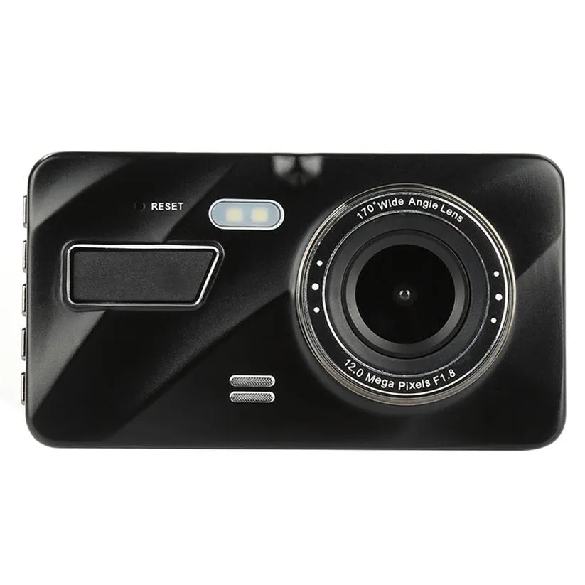 4 0 IPS touchscreen auto DVR dash camera recorder auto black box full HD 1080P 2Ch 170° brede kijkhoek nachtzicht G-sensor288q