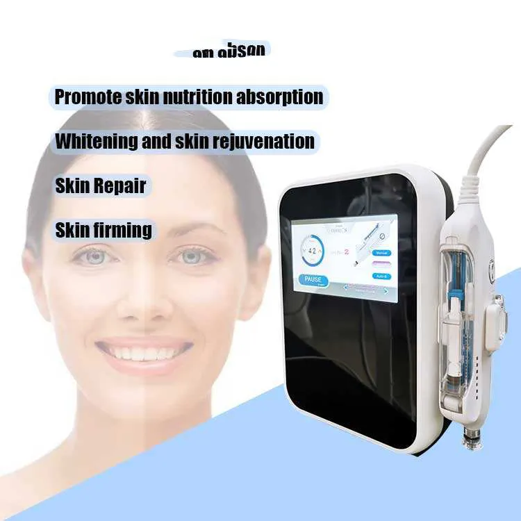 Portable Microparticle Water Hello Face 2 Mesogun Skin Care No Needle Water Mesotherapying Ems Rf acne treatment winkle Removal Machine