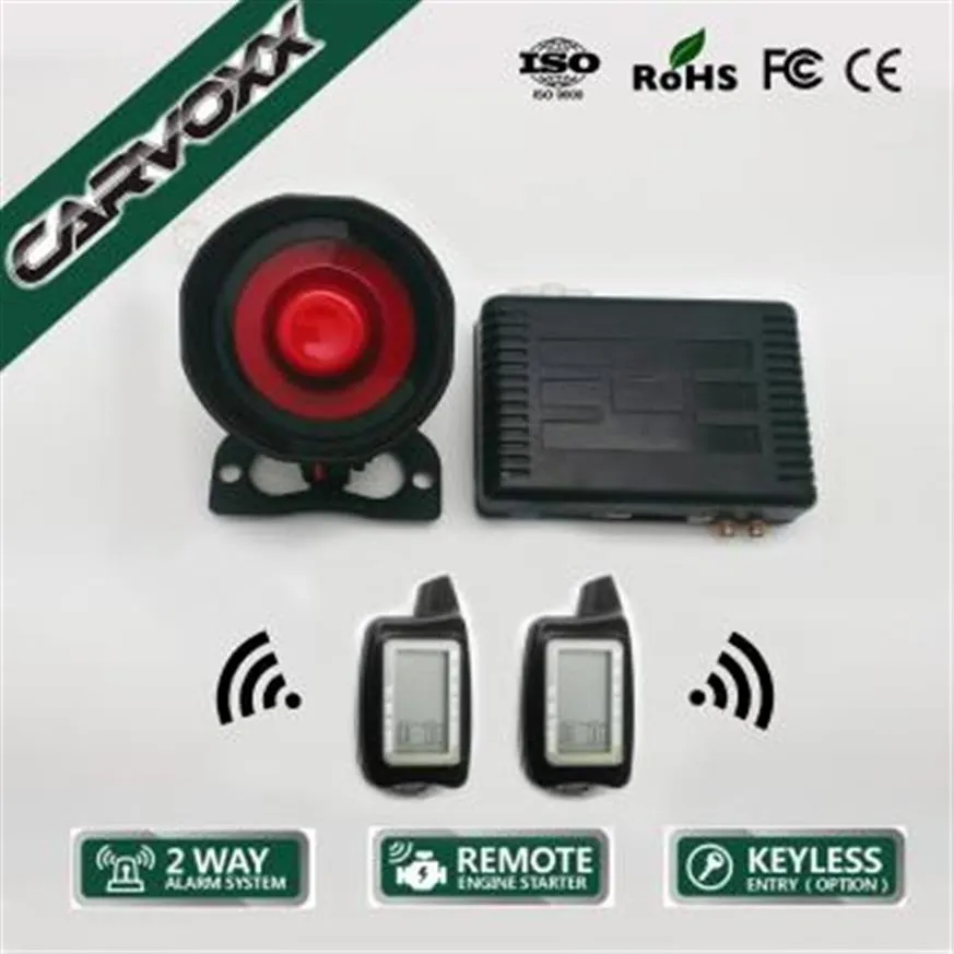 Allarme auto bidirezionale PKE con avviamento motore remoto e accesso senza chiave X6-B305t