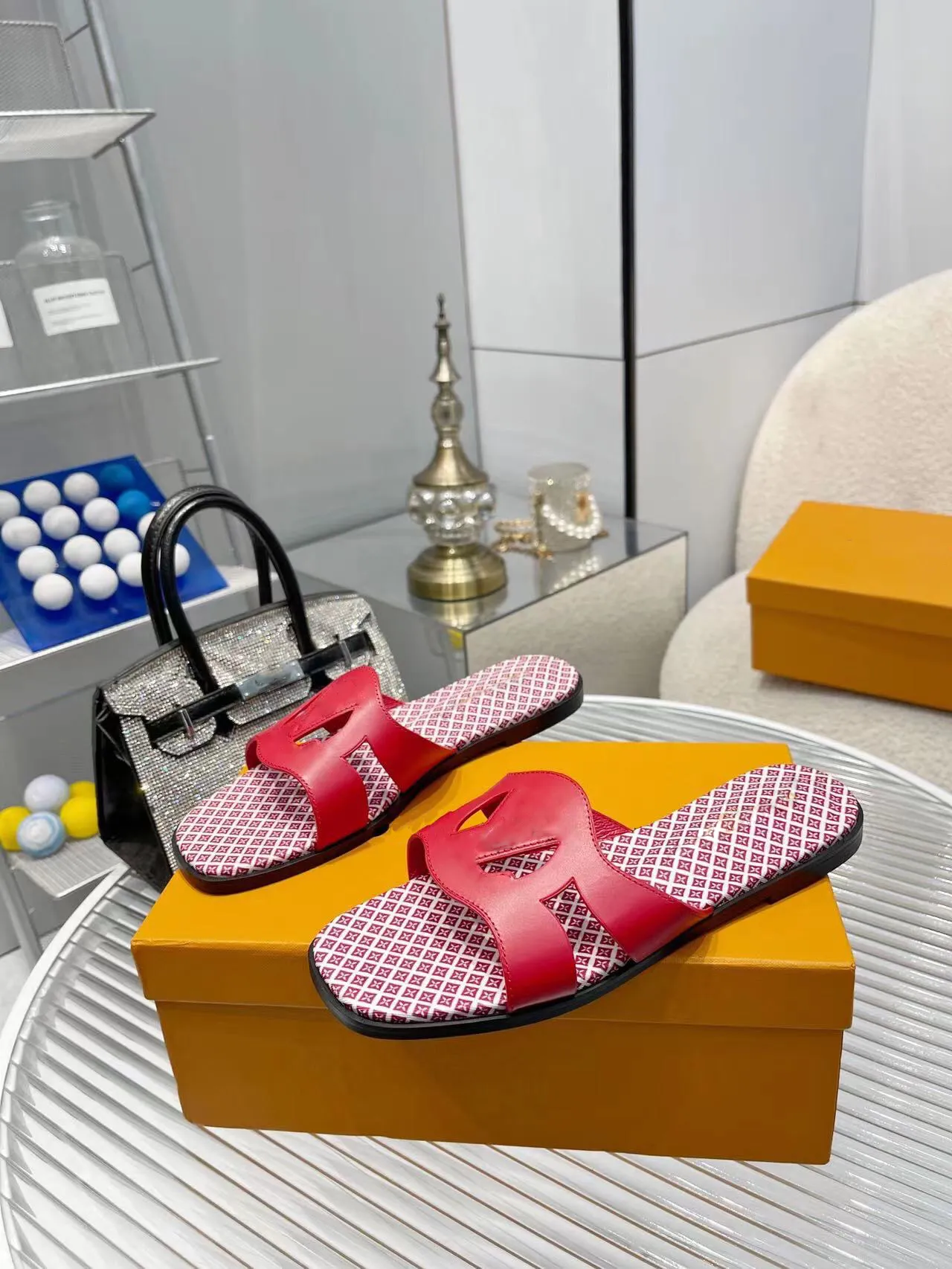 Summer mule slippers sale