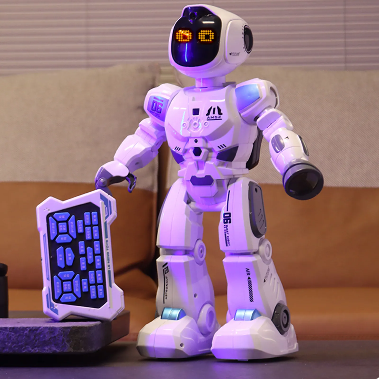 Elektrische RC Dieren Bewegingsdetectie Intelligent Programmeerbaar Dansen Zingen RC Robot voor 4 10Y Kids 230727