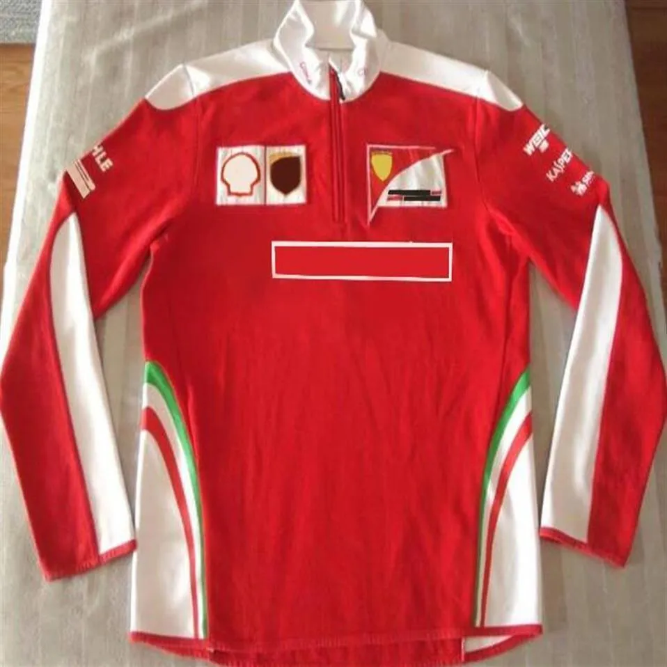 F1 team racing suit half zipper sweater outdoor sweater same style can be customized 2022302H