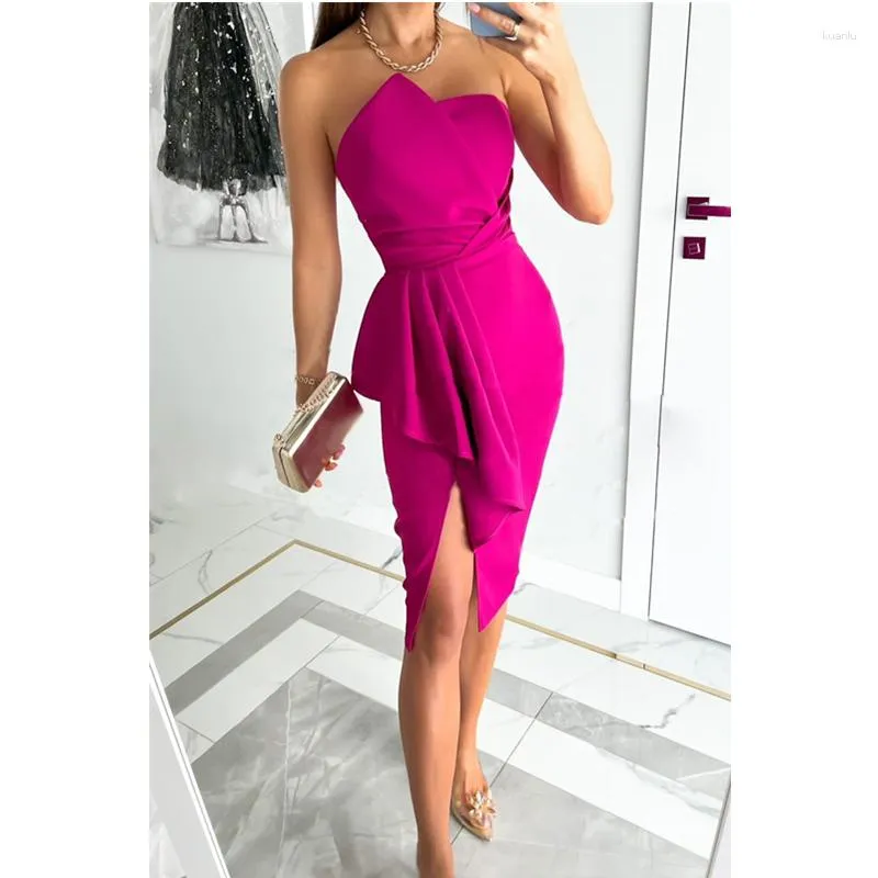 corset club dresses Fanci Club Clavicle Corset Midi Dress in Silver XL