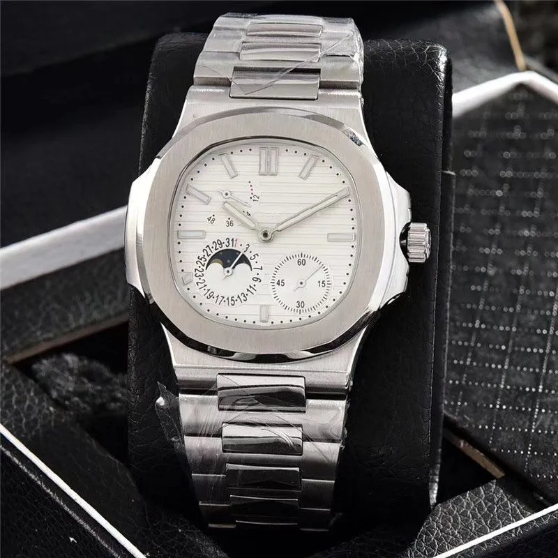 Mens Watch Designer Mechanical Watches High Quality 40mm Nautilus Boutique Steel Strap Designer Watches for Men Wholesale Watch Gift Baida AA5