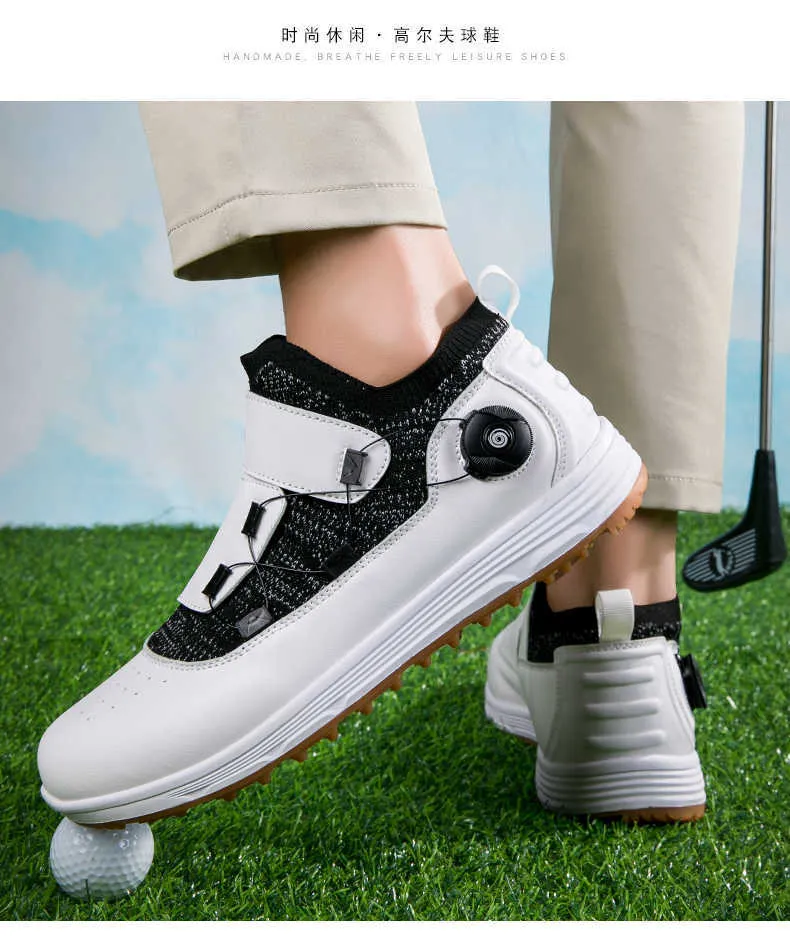New Slip On Orthopedic Golf Shoes For Men And Women Grass Walking