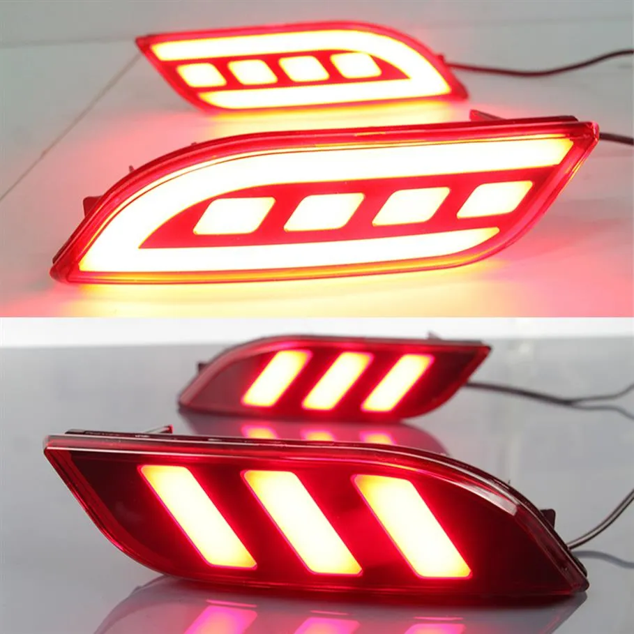1 Set LED Reflector Firma Lekkie światło światło Światło Światło tylne światło dla Jeep Compass 2017 2018 2019 2020263y
