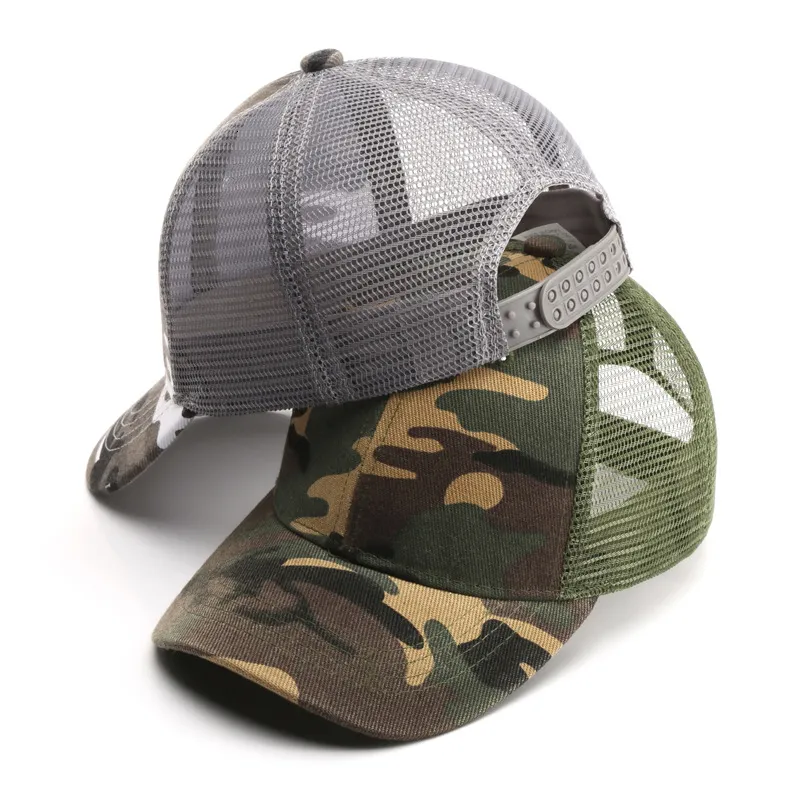 Cappellini da baseball Estate 310 anni Genitore Bambino Tutti i match Camouflage Mesh Baseball Baby Outdoor Casual Protezione solare Parasole traspirante T30 230727