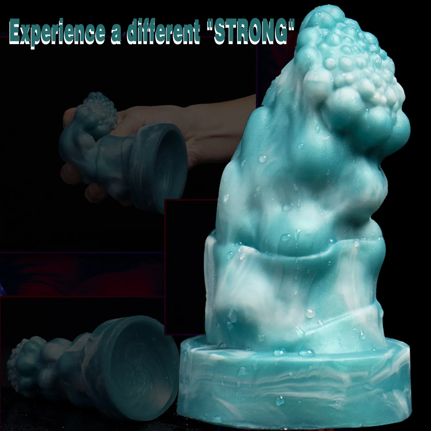 Stimulatiespeelgoed Siliconen plug Vestibulaire homo anale prostaat massager Dilatator Grote dildo Seks_voghion.com