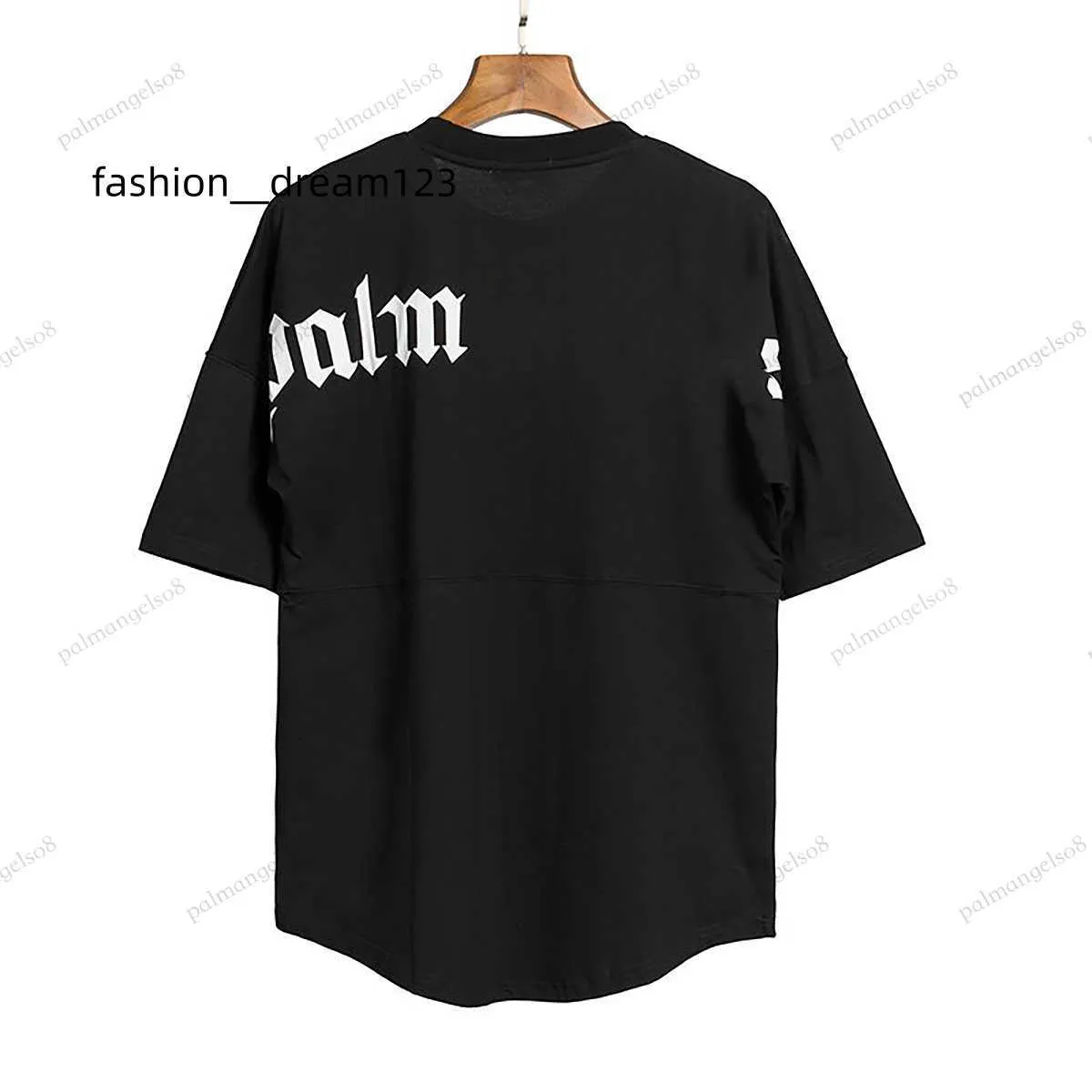 Chemises pour hommes T-shirt pour femmes Plam Designer Angels Short Seelve Tees Coton Casual Petits vêtements à col rond Manches courtes Luxe Hip Hop Streetwear Surdimensionné