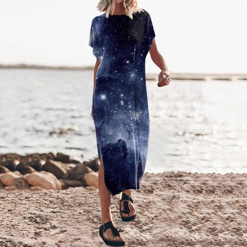 white christmas dresses Batwing Sleeve Midi Dress, Draped Cotton Blend with Side Cutouts, Fall Dress for Women, Avant Garde Clothing, S / Petrol main image 1
