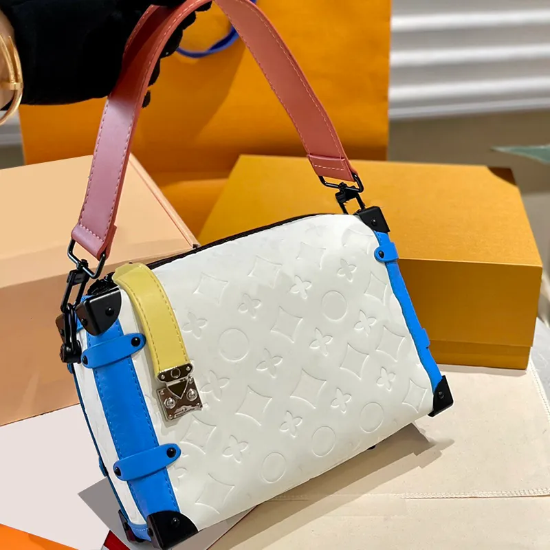 Projektanci torby moda torba na ramię luksusowa torba na torbę skórzaną torebkę Diamond Bag damską europejski i amerykańska towarzyska torba obiadowa wytłaczona torba crossbody