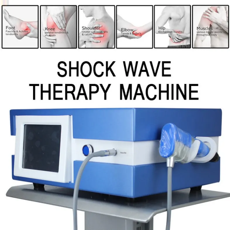 Slimming Machine Design 8Bar Shock Wave Extracorporeal Shockwave Therapy For Shoulder Pain Treatment Ed Machine