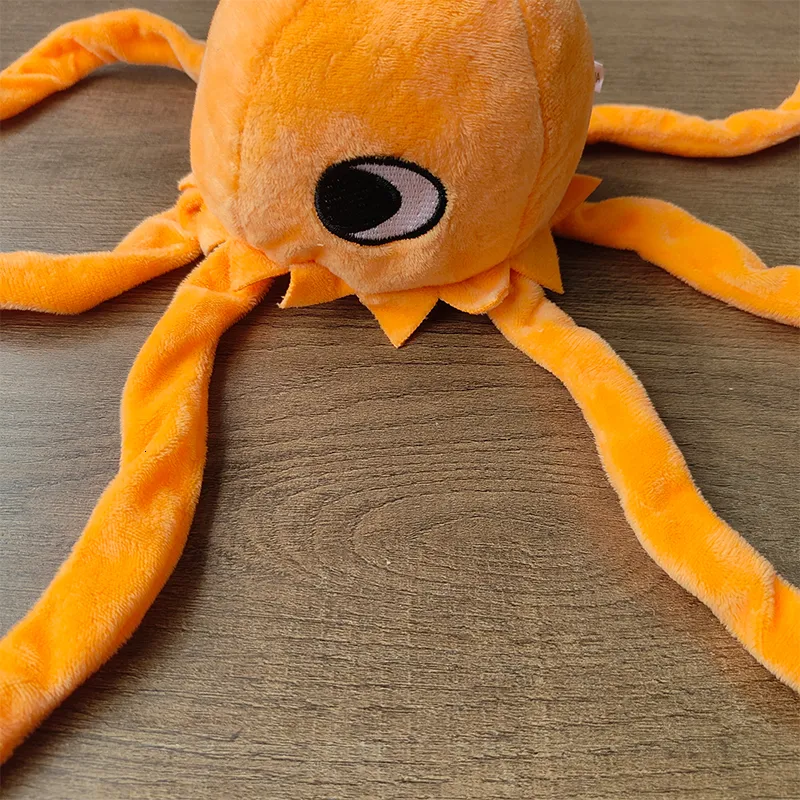 Benolls Peluche Garten Of Banban - Josh Le Poulpe Borgne Orange 25 Cm - Poupée Douce Pour Fans Du Jeu, Cadeau Collection Enfant Et Adulte