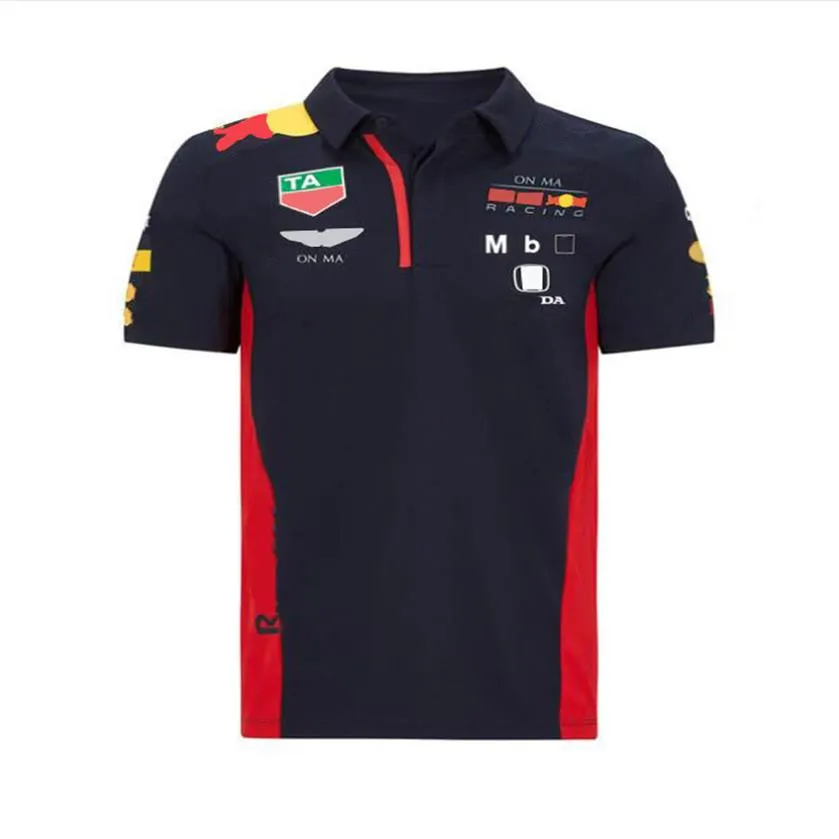 2021 Zomer F1 Wereld Formule 1 Kampioenschap Cavaliers Buitensporten T-shirt met korte mouwen Sneldrogend POLO Shirt301i