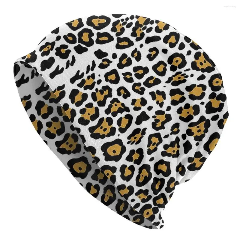 Berets Bonnet Hats кожа животных мужчин женская вязаная шляпа Tiger Winter Capt Beans Тепловые эластичные кепки