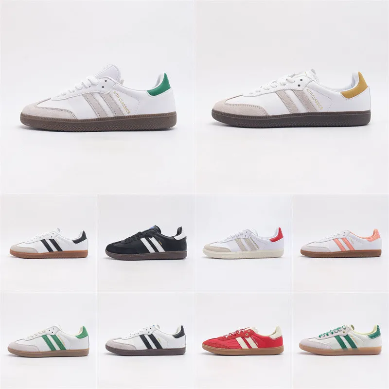 Sporty Rich Kith Cloud White Core Black Green Sneaker Shoes Classics Program White Gum Red Mango Mens Designer Män Kvinnor Walking Trainer 36-44