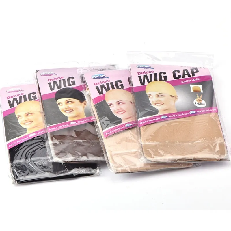 CAPS WIG 24PIECS12PACKS CAPS لجعل الباروكات تخزين COSPLAY CAP CAP Accessories مرنة LINCTER MESH NYLON NYLON NYLON 230729