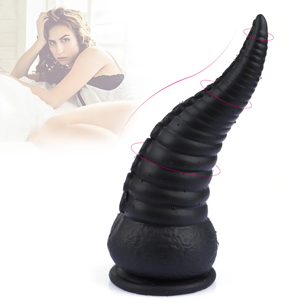 Tentacoli di polpo Plug Massaggio prostatico Buttplug Giocattoli sessuali per donna/uomo Enormi dildo anali in silicone_voghion.com