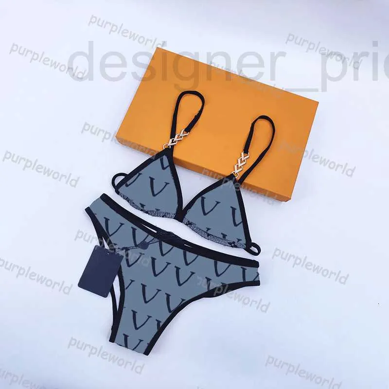 مصممة ملابس للسيدات للسيدات نساء مثير بيكيني الملابس الداخلية الصيفية الأبجدية جاكار أزياء السباحة