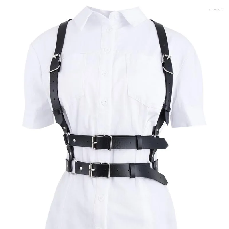 Gürtel Retro Taille Dekor Harness Gürtel Mode Körper Kette Einstellbare Hosenträger Schmuck für Frauen und Mädchen