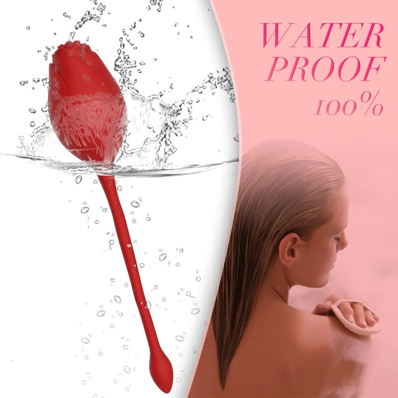 Vibromasseurs Rose Clitoris Stimulateur de point G Oeuf Gode l Vibromasseur Mamelon Masseur Masturbation Sex Toys Pour_voghion.com