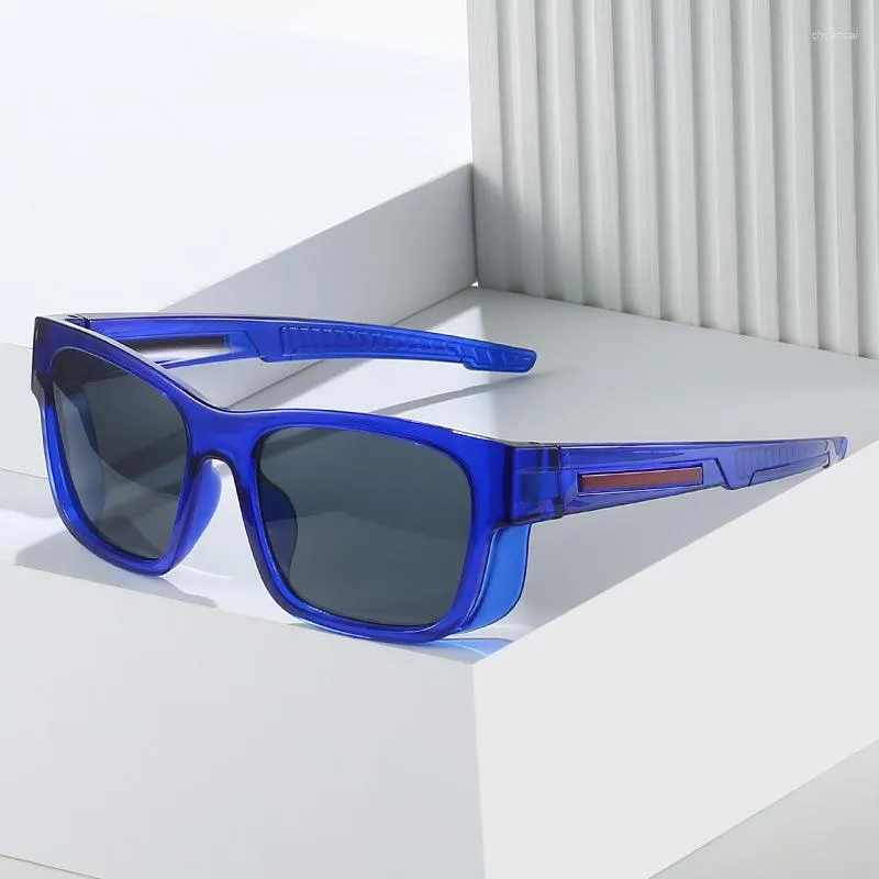 2024 gafas de sol vintage para mujer, moda y deportes, tendencias europeas americanas, gafas de sol simples para hombre