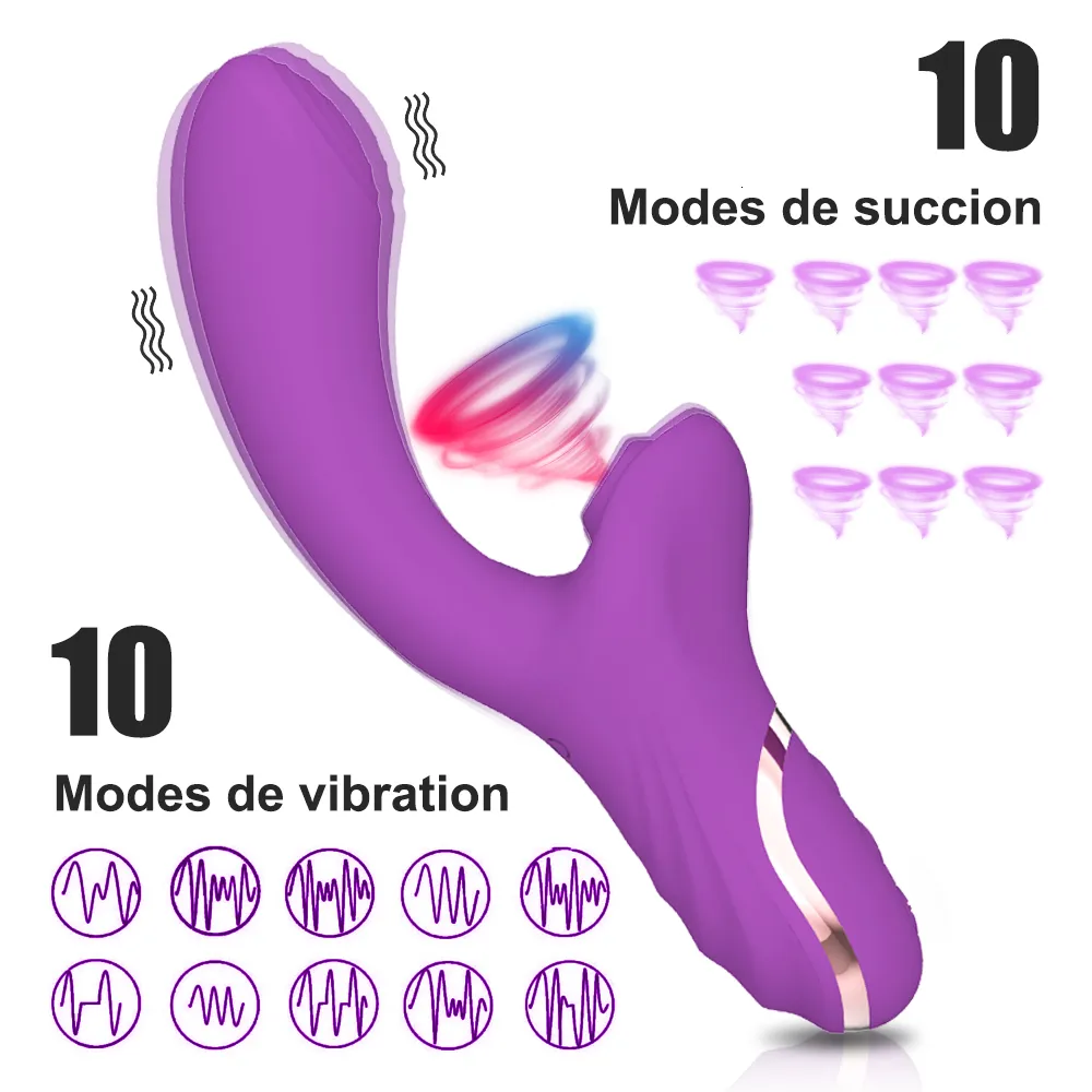Vibrators Powerful Dildo Vibrator For Women Clit Sucker Oral Clitoris Vacuum Stimulator Female Masturbation Se_voghion.com