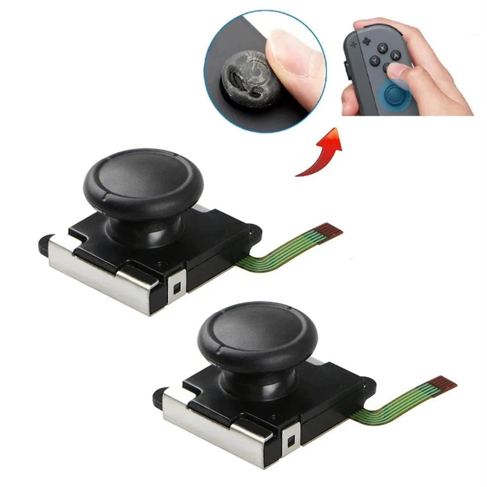 3D Analog Hall Effect Sensing Joystick Joycon Replacement 2 Pack, 268V