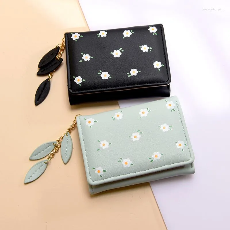 Wallets Korean Version Of The Small Purse Women's Short Style Girl Student Fashion