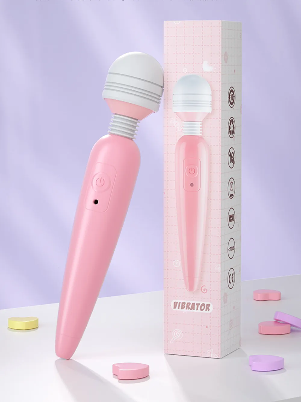 Vibratori da donna Strumenti sessuali multifrequenza Massaggiatore femminile Stick Capezzolo Stimolazione del clitoride Giocattoli per la masturbazione_voghion.com