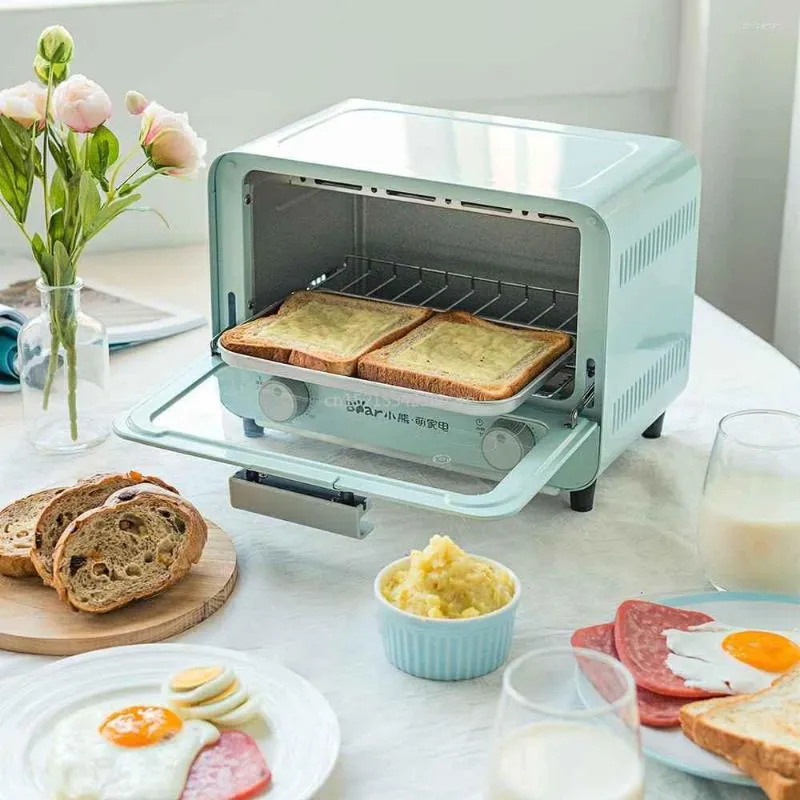 Forno de Microondas Elétrico Totalmente Automático para Cozinhar Bolo Pão Grelhador Esticado Tipo Gaveta Bandeja de Escória