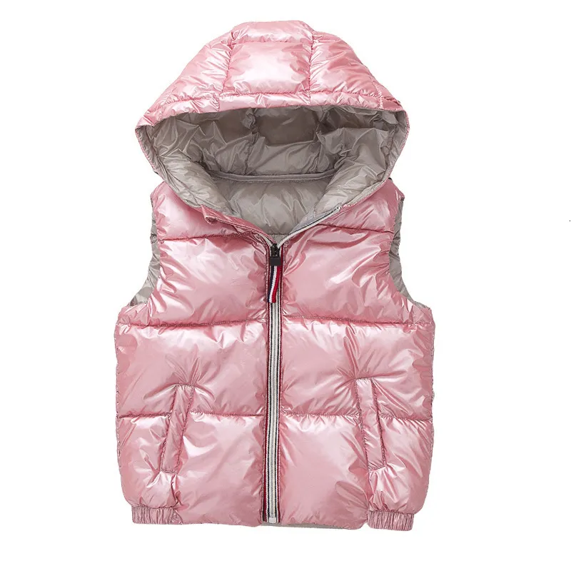 Gilet Enfant Enfants Survêtement Manteaux D'hiver Enfants Vêtements Chaud À Capuche Coton Bébé Garçons Filles Gilet Pour L'âge 3 11 Ans 230728