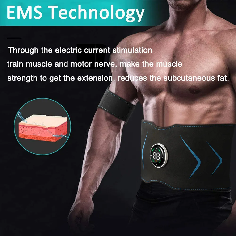 Smart Portable EMS Muscle Stimulator For Abdominal And Biominceur Slimming Wrap ABS Trainer For Arm Leg Waist And Weight Loss With Vibration Belt From Kua07 16.59 DHgate.Com