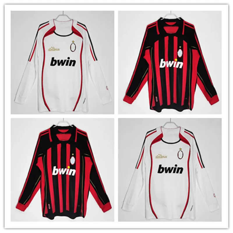 90 91 Vintage Shirt Football Jersey 95 96 97 01 02 03 12 14 15 Martini van Basten Football Kaka Inzaghi 06 07 Pillobaggio Ac Milans Jersey