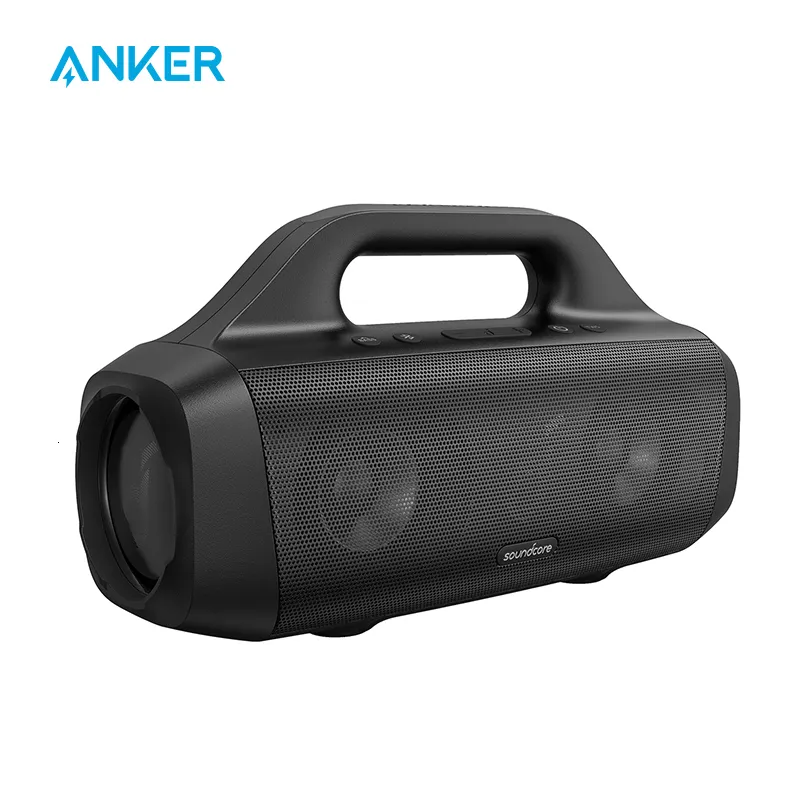 Portabla högtalare Anker Soundcore Motion Boom Outdoor Bluetooth -högtalare med Titanium Drivers Bassup Technology IPX7 Vattentät 24H 230728
