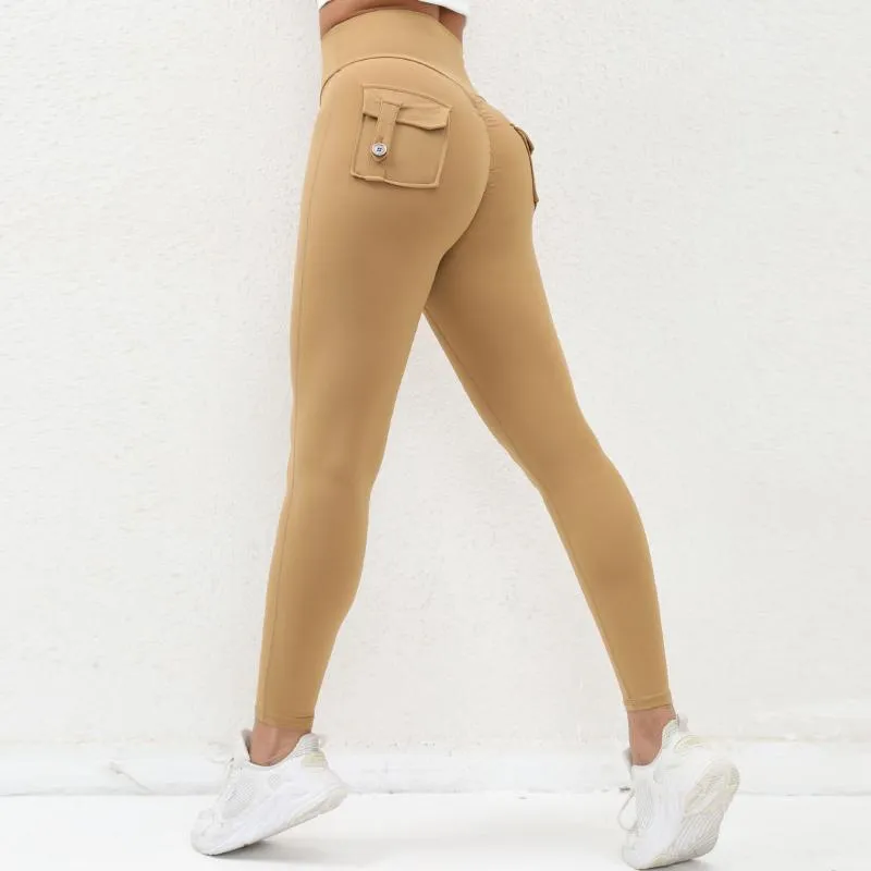Summer 2023 Womens Safari Yoga Pants With Pockets Skin Friendly