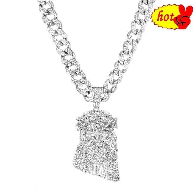 Hip Hop Jewelry Custom Photo Pendant & Necklace With AAA Zircon Charms Men's  Cuban Chain Personalized Medallions