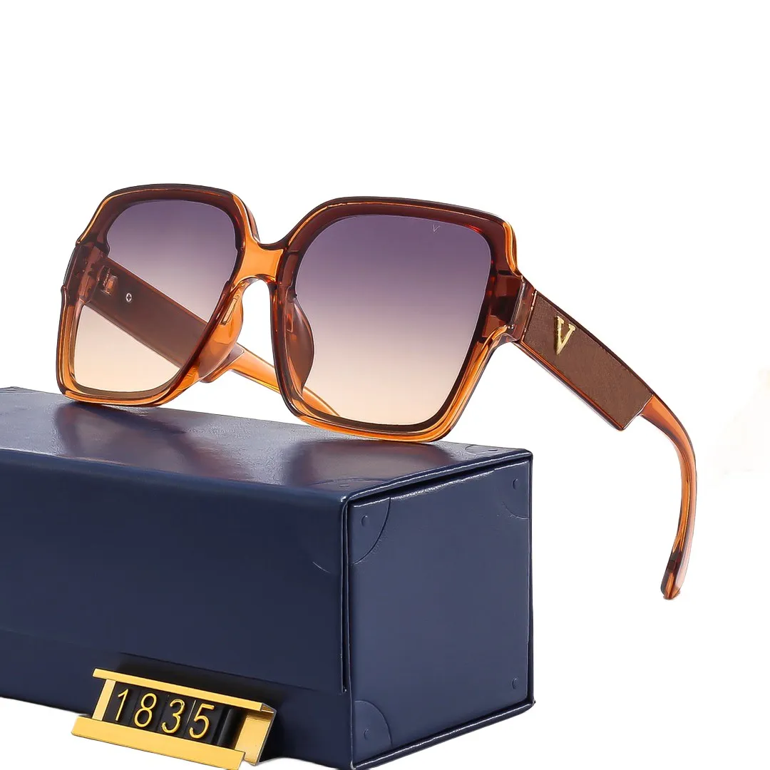 Designer Sunglasses for Men and Women Luxury Beach Style Multiple Colors Outdoor Party Fashion Shades Sun Glasses Eyewear Lunette de Soleil