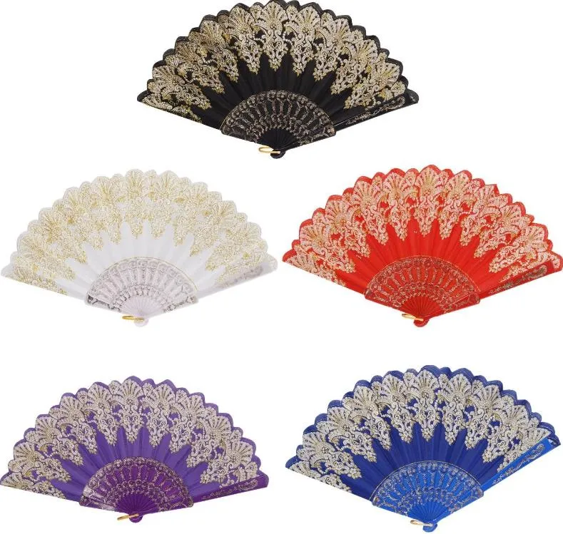 Ventaglio Portatile In Stile Cinese Ventaglio Di Pizzo Ventaglio