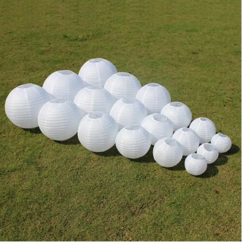 100 White Paper Lanterns - Bulk Pack 8-16 Inch for Wedding, Party, Baby  Shower Decorations, Chinese Lanterns for Home Decor \u0026 DIY Crafts from  Dhgate Party Decoration - price 0.79, image size:1000x1000