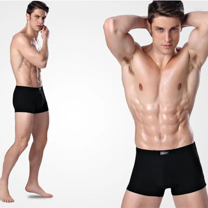 Unterhosen Herrenunterwäsche Boxer Bambusfaser Homme Boxerhöschen Atmungsaktiv Gemütlich Männlich Weich Mann Sexy Herren Slips